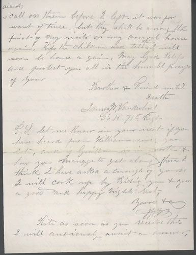 Letter by James W. Vanderhoef, May 10, 1861, page 4