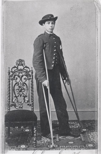 Private Charles Mitchell (Mathew Brady photograph)