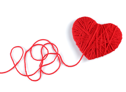 yarn heart 
